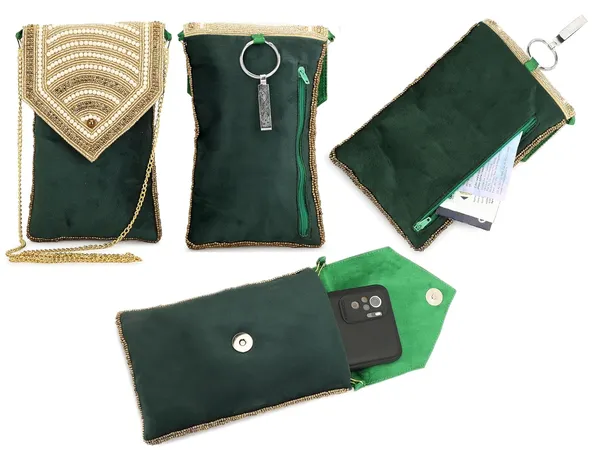 Green_And_Cream_Velvet_Premium_For_Women