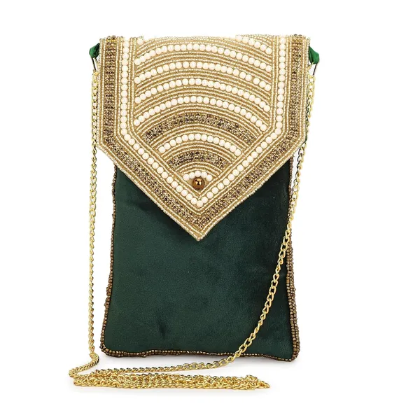 Green_And_Cream_Velvet_Premium_For_Women