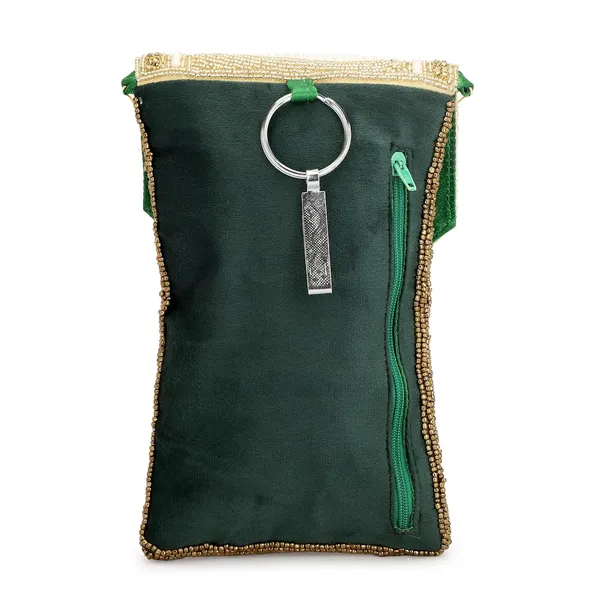Green_And_Cream_Velvet_Premium_For_Women