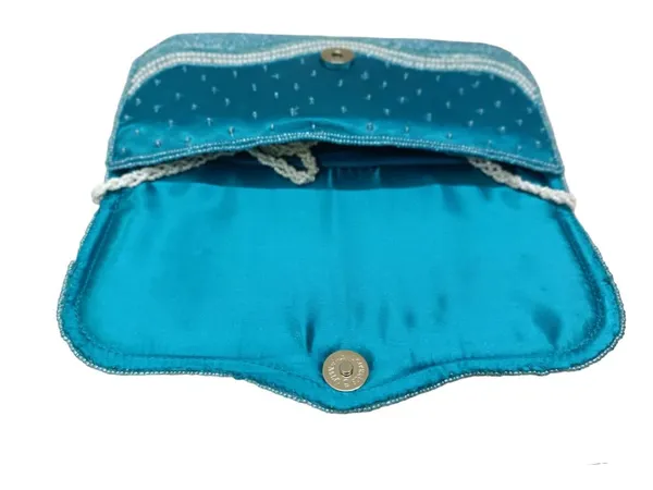 Sky_Blue_Silk_Premium_Purse_For_Women