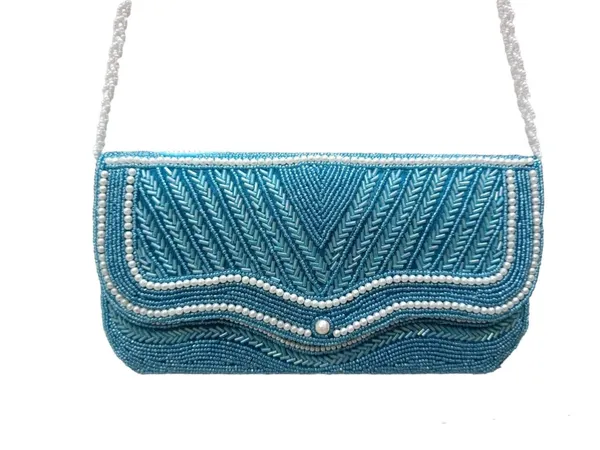 Sky_Blue_Silk_Premium_Purse_For_Women