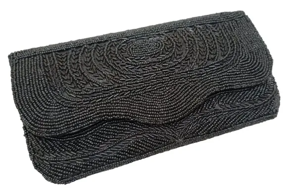 Black_Polyester_Premium_Clutch_For_Women
