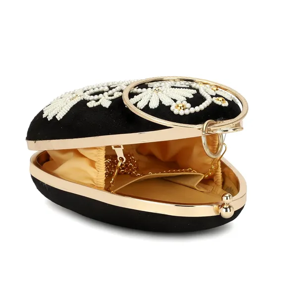 Black_Cotton_Premium_Clutch_Box_Purse_For_Women