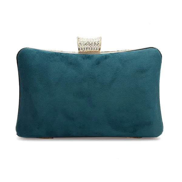 Green_Cotton_Premium_Clutch_Box_Purse_For_Women
