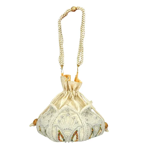 Cream_Cotton_Premium_Potli_Bag_For_Women
