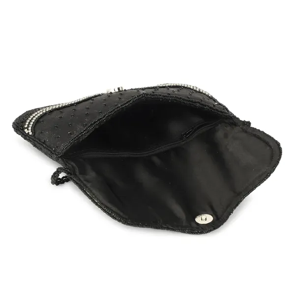 Black_Cotton_Premium_Clutch_Purse_For_Women