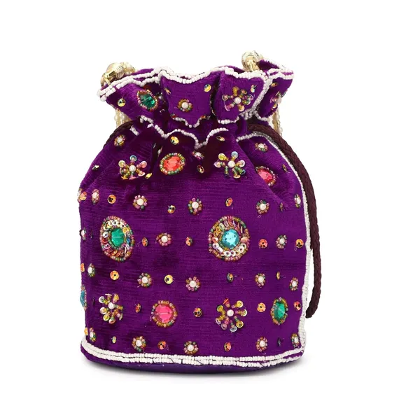 Purple_Cotton_Premium_Potli_Bag_For_Women