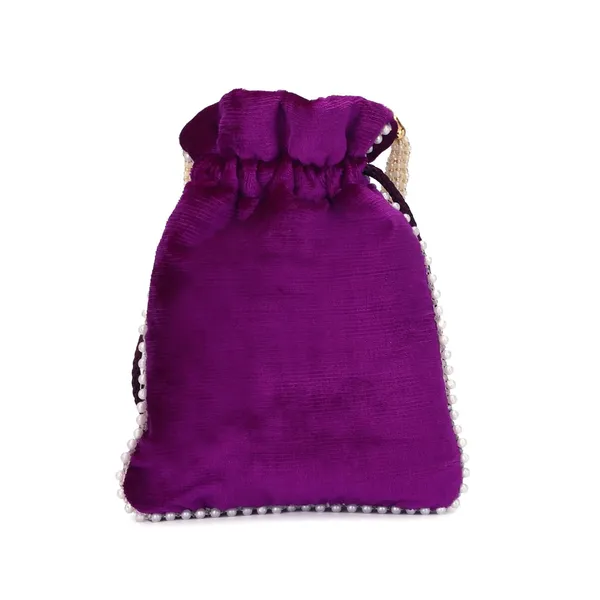 Purple_Velvet_Premium_Potli_Bag_For_Women