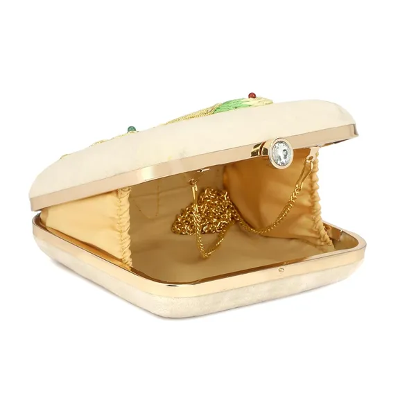 Beige_Cotton_Premium_Clutch_Box_Purse_For_Women