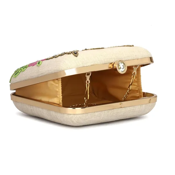 Beige_Cotton_Premium_Clutch_Box_Purse_For_Women