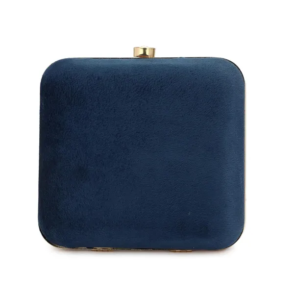 Navy_Blue_Cotton_Premium_Clutch_Box_Purse_For_Women