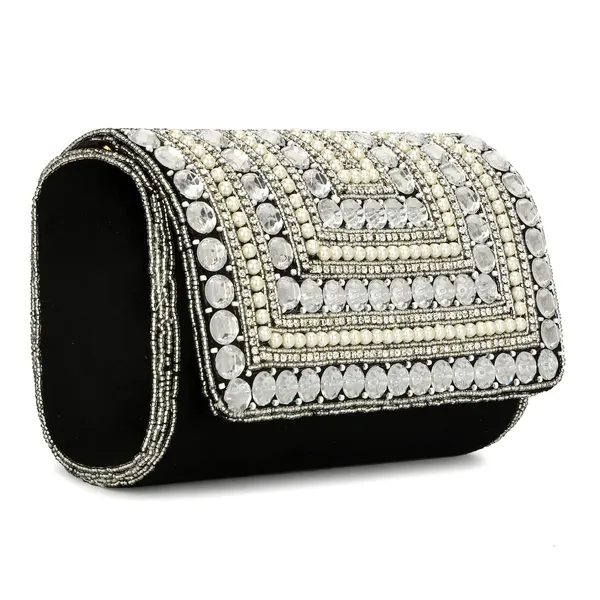 Black_Premium_Clutch_Box_Purse_For_Women