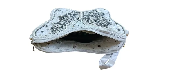 White_Cotton_Premium_Clutch_Box_Purse_For_Women