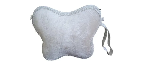 White_Cotton_Premium_Clutch_Box_Purse_For_Women