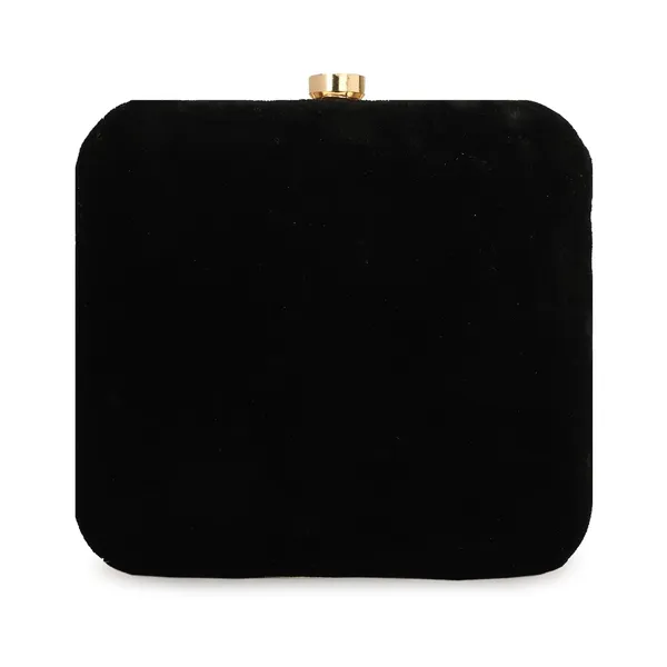 Black_Cotton_Premium_Clutch_Box_Purse_For_Women