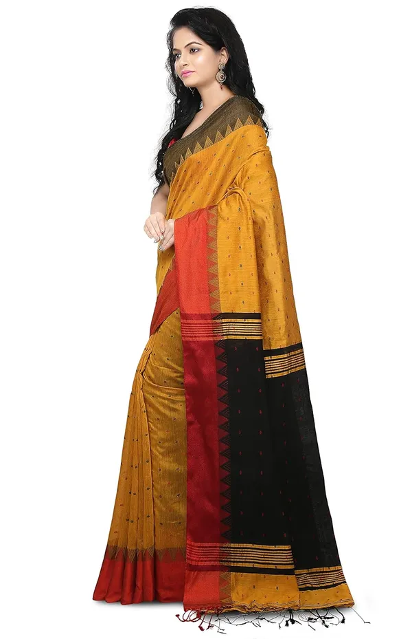 Multicolor_Cotton_Silk_Saree_With_Blouse_Piece_For_Women