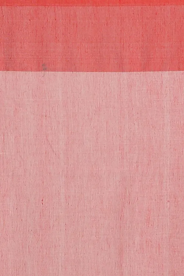 Beige_&_Red_Pure_Cotton_Saree_With_Checke_Designs_For_Women