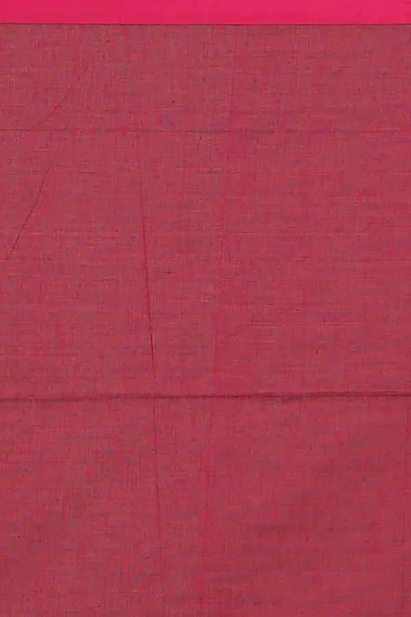Silver_Pure_Cotton_Plain_Saree_With_Tassels_For_Women