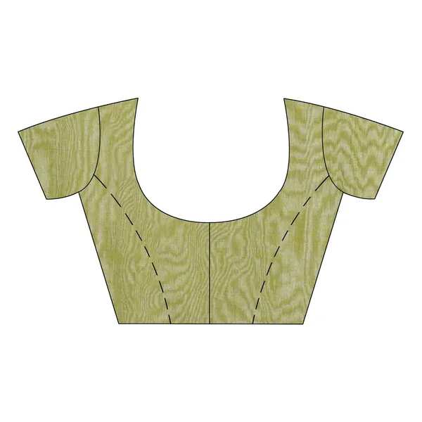 Light_Green_Handloom_Cotton_Silk_Saree_With_Blouse_Piece_For_Women