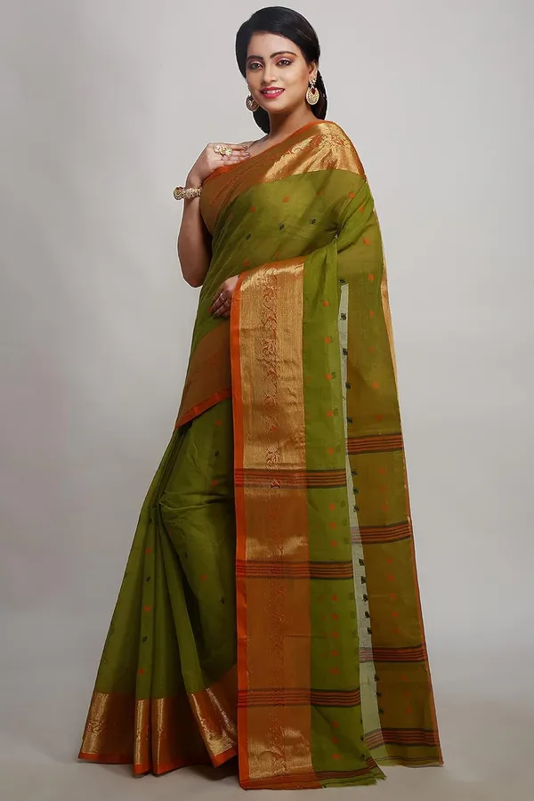 Light_Green_Cotton_Saree_For_Women
