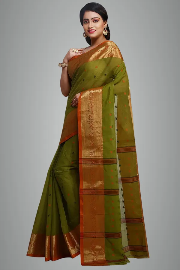 Light_Green_Cotton_Saree_For_Women