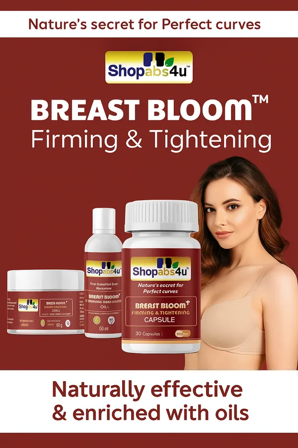 Shopabs4u_Breast_Bloom_+_[_3_in_1_]_Kit_For_Woman_Massage_Oil_60_ml,_Cream__50_gm_&_Capsule_30_pcs