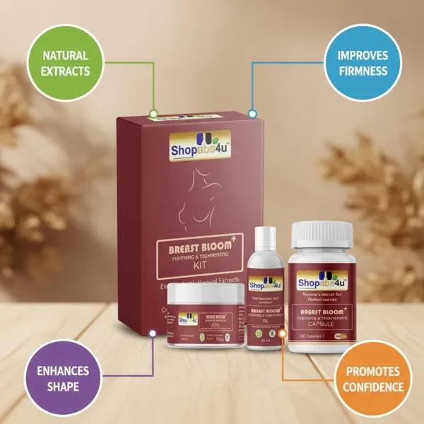 Shopabs4u_Breast_Bloom_+_[_3_in_1_]_Kit_For_Woman_Massage_Oil_60_ml,_Cream__50_gm_&_Capsule_30_pcs