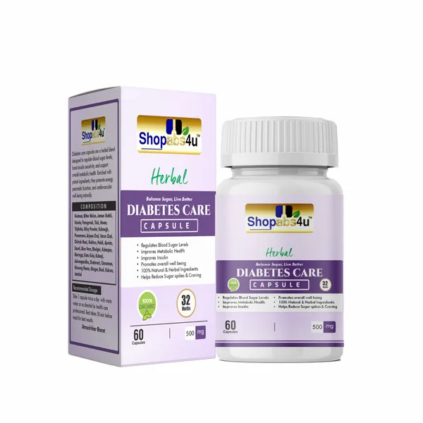 Shopabs4u_Herbal_Diabetes_Care_Capsule_500_Mg_60_pcs