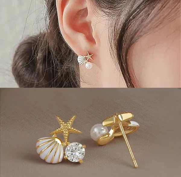 Pink_shell_Studs