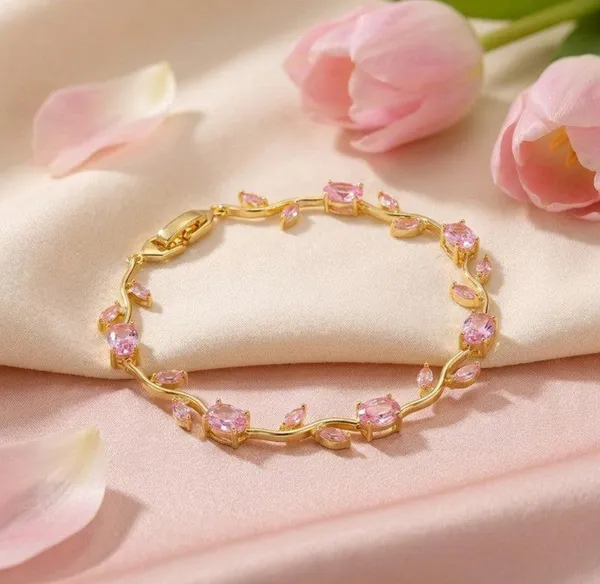Pink_tulip_Bracelet