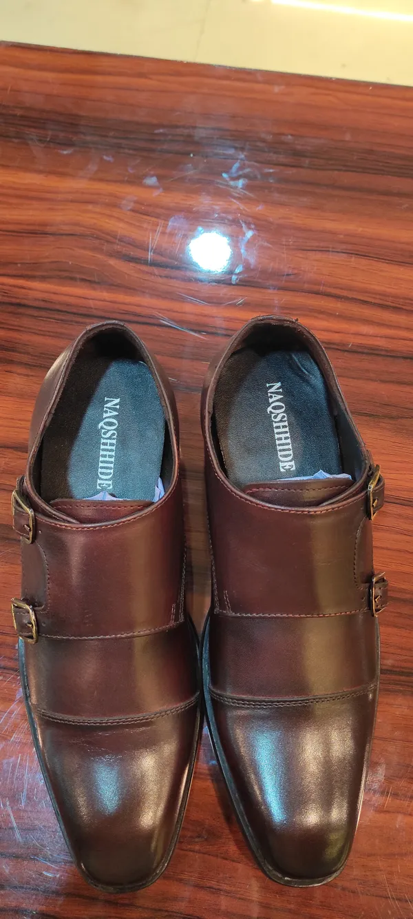 NAQSHHIDE_Double_Monk_straps_Full_Grainn_Leather_shoes_for_men