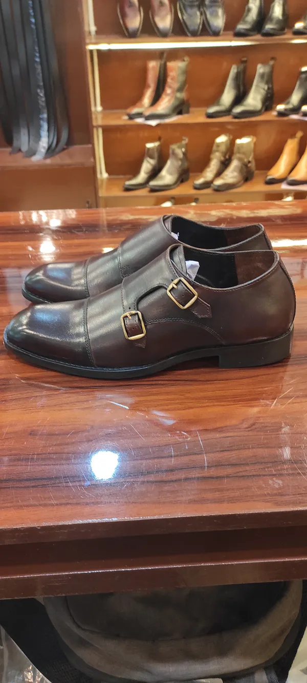 NAQSHHIDE_Double_Monk_straps_Full_Grainn_Leather_shoes_for_men
