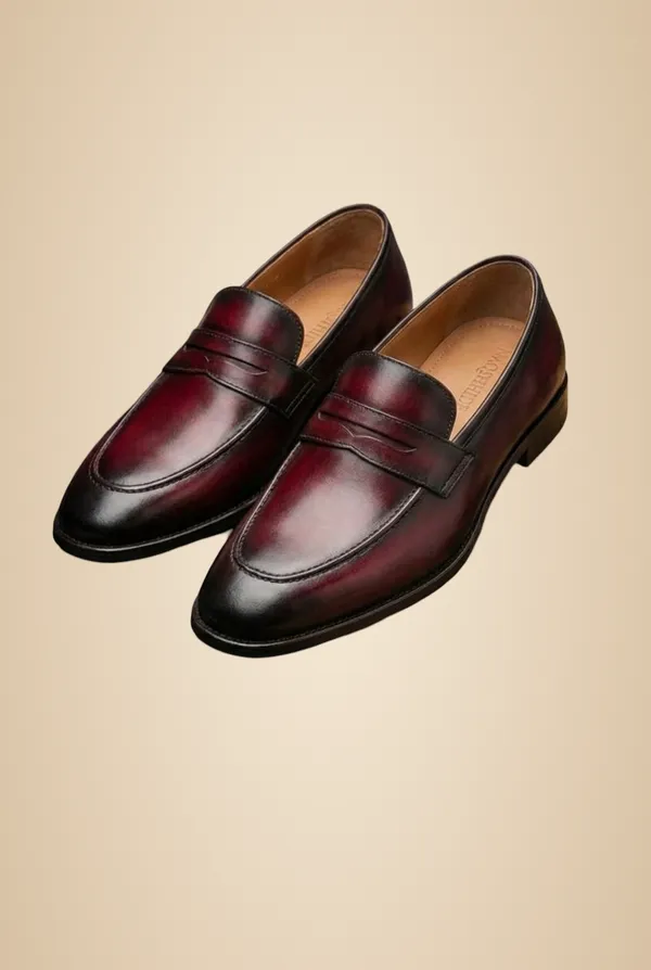 Wine_Crust_Leather_Premium_Crust_Loafers_For_Men