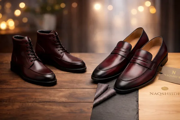 Wine_Crust_Leather_Oxford_Shoes_And_Premium_Crust_Loafers_For_Men_(Pack_Of_2)
