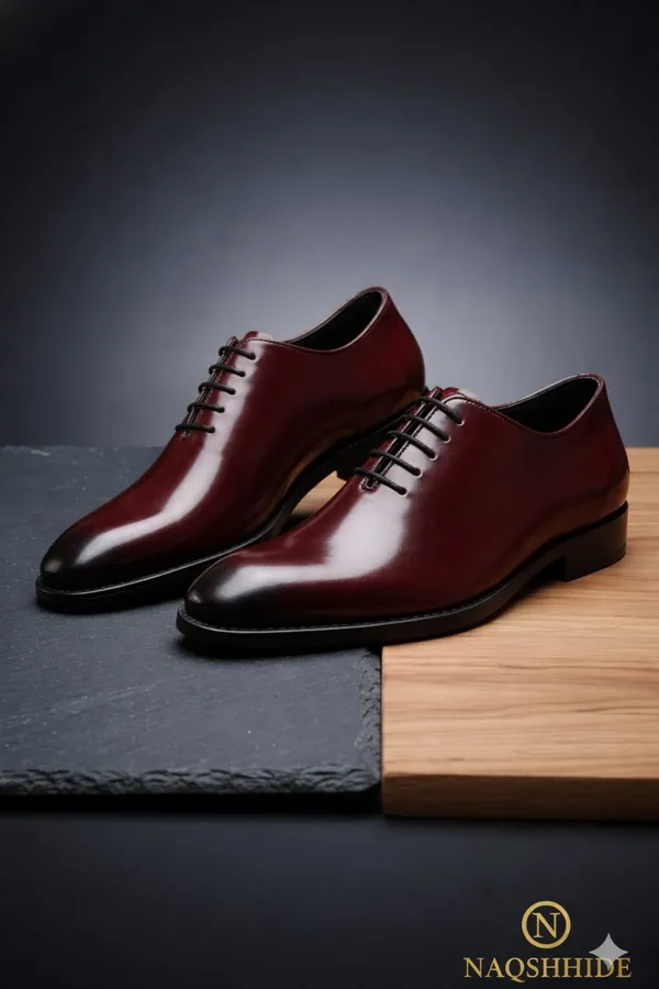 Wine_Crust_Leather_Crust_Oxford_Shoes_For_Men