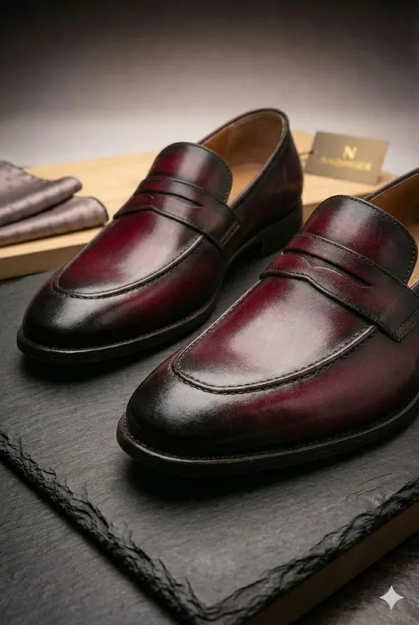 Wine_Crust_Leather_Premium_Crust_Loafers_For_Men
