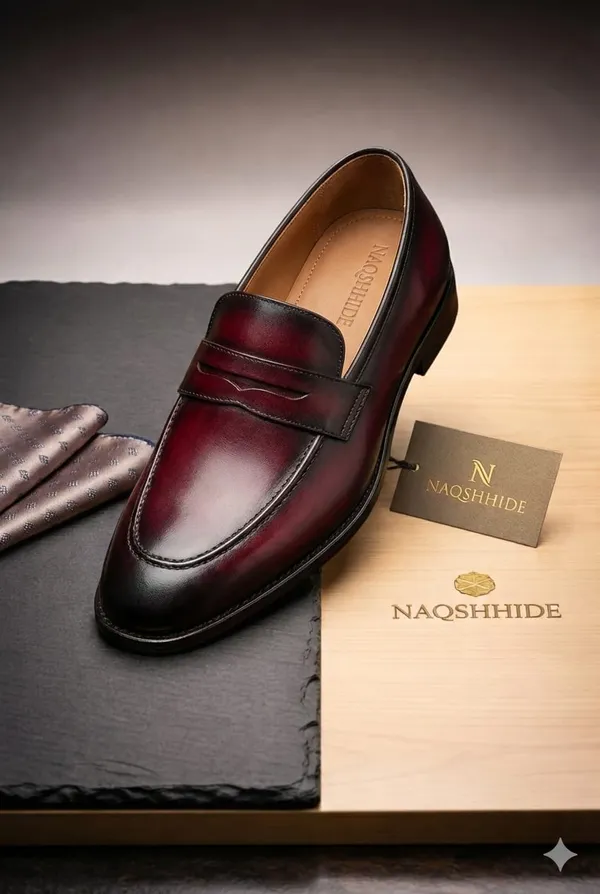 Wine_Crust_Leather_Premium_Crust_Loafers_For_Men
