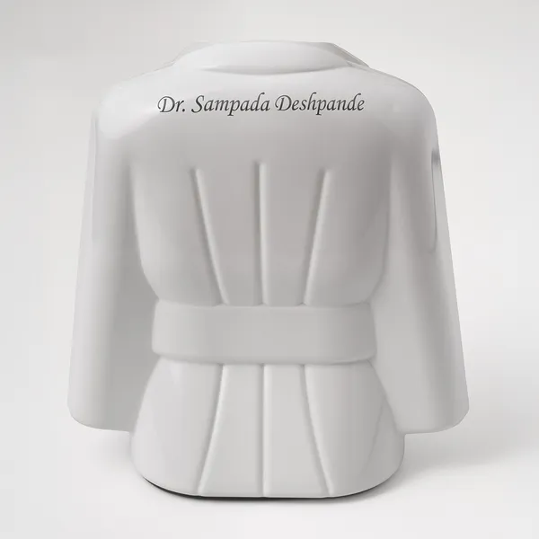 White_And_Black_Doctors_Combo_4_In_1_With_Apron_Stand_Temperature_Bottle,_Apron_Pen_Stand,_Doctors_Pen,_Doctors_Keychain_Pack_Of_4
