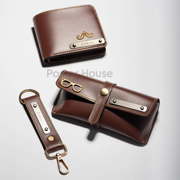 Brown_Mens_Leather_Combo_3_In_1_Mens_Wallet,_Sunglass_Holder,_Leather_Keychain_Pack_Of_3