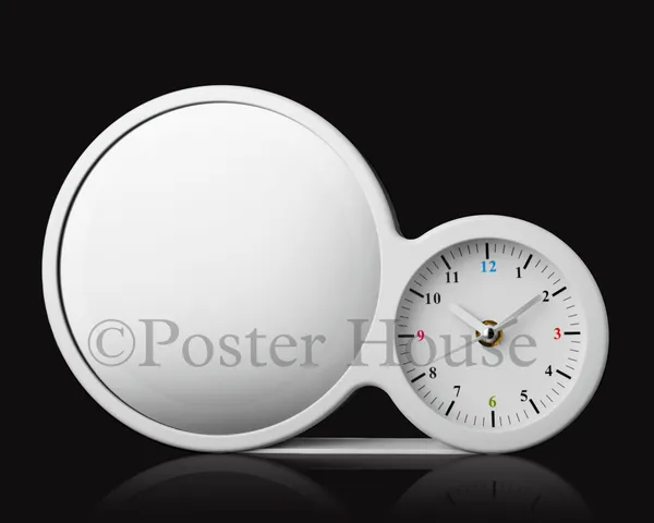 White_Personalised_Magic_Photo_Mirror_With_Clock