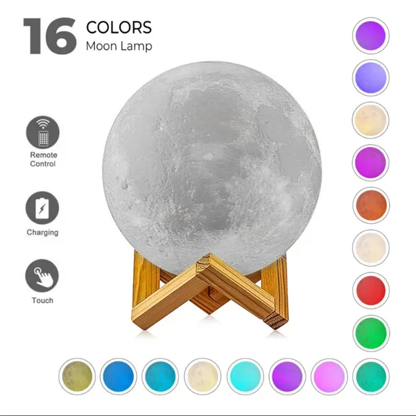 White_Personalised_Photo_Moon_Lamp_16_Color_With_Remote