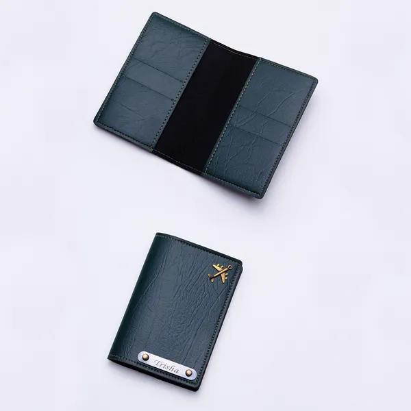 Green_Personalised_Passport_Holder