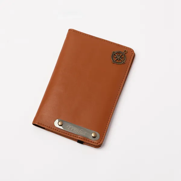 Tan_Unisex_Personalised_Passport_Holder