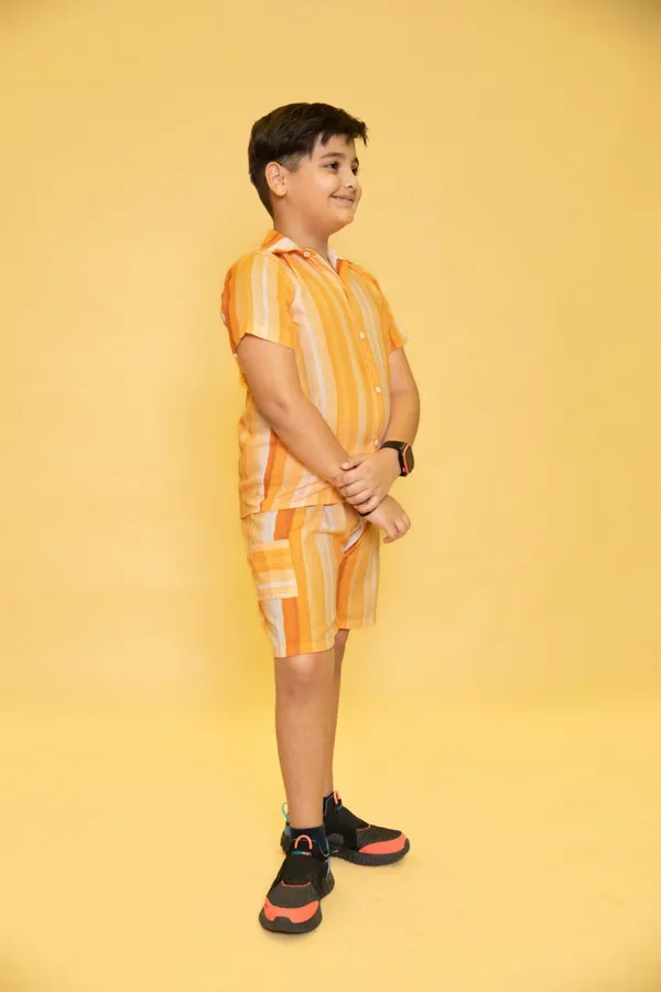 Orange_Popo_Ins_Candy_Striped_Coords_Set_For_For_Boys