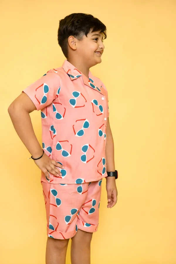 Coral_&_Blue_Popp_Ins_Coord_Set_For_Boys