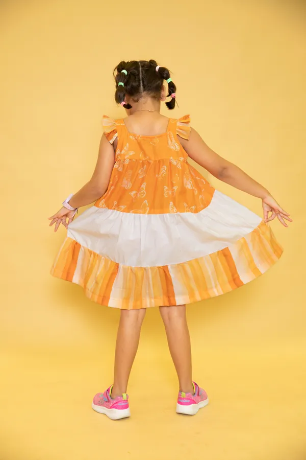 Orange_Candy_Butterfly_Dress_For_Girls