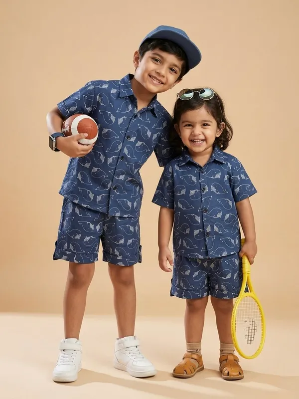 Kids_Unisex_Blue_Whale_Print_Premium_Cotton_Co-Ord_Set