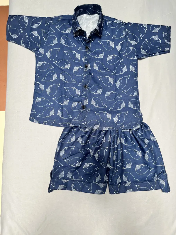 Kids_Unisex_Blue_Whale_Print_Premium_Cotton_Co-Ord_Set