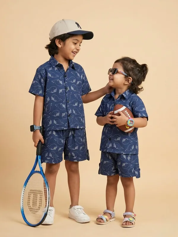 Kids_Unisex_Blue_Whale_Print_Premium_Cotton_Co-Ord_Set