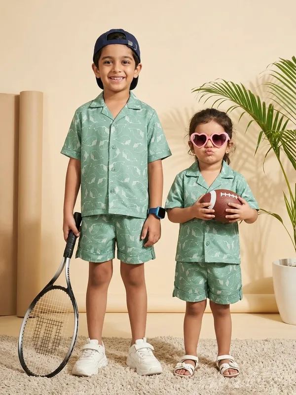 Kids_Unisex_Sage_Green_Whale_Print_Premium_Cotton_Co-Ord_Set